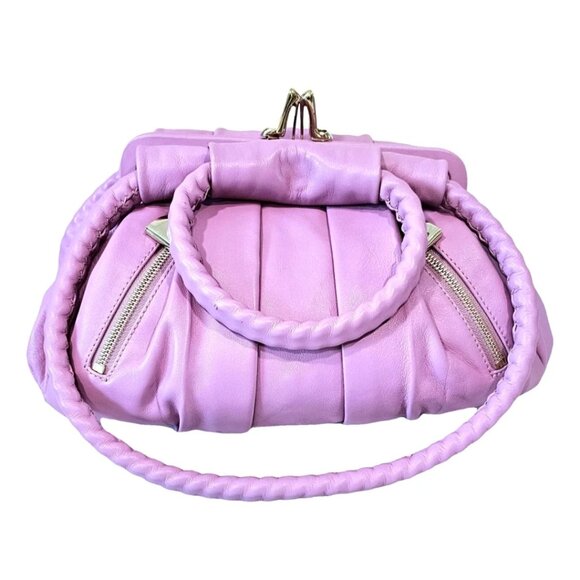 Christian Louboutin Loubette Leather Bag - Braided Handles - Picture 2 of 14